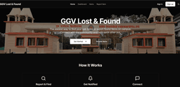 GGV Lost & Found project screenshot