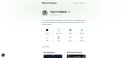 Portfolio project screenshot